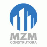 MZM Construtora logo vector logo