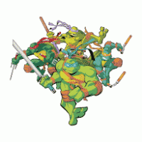 Teenage Mutant Ninja Turtles logo vector logo