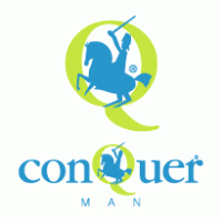 Conquer Textile logo vector logo