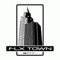 FLX TOWN logo vector logo