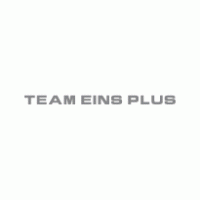 TEAM EINS PLUS logo vector logo