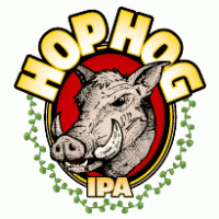 Hop Hog IPA logo vector logo