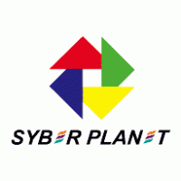 Syberplanet logo vector logo