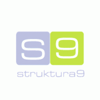 Struktura9 logo vector logo