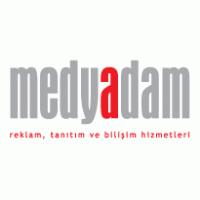 medyaadam logo vector logo