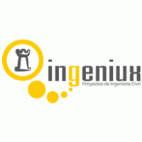 Ingeniux Proyectos de Ingenieria Civil logo vector logo