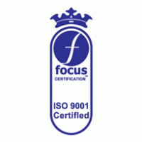 focus certification logo vector logo