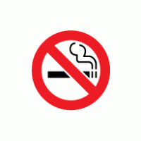 No smoking logo vector logo