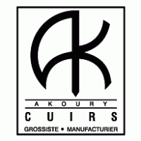 Cuirs Akoury logo vector logo