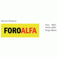 FOROALFA logo vector logo