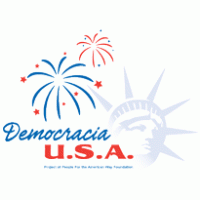 Democracia U.S.A. logo vector logo