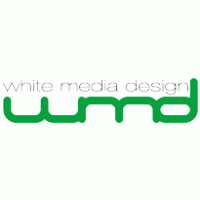 White Media Design logo vector logo