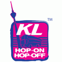 KL Hop On Hop Off logo vector logo