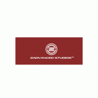 2 Advanced Studios logo vector logo