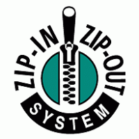 Zip-In Zip-Out System logo vector logo
