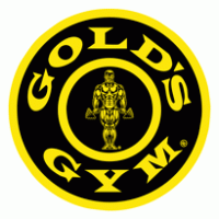Golds Gym round logo logo vector logo