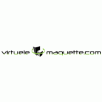 Virtuele Maquette logo vector logo
