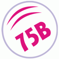 75B logo vector logo