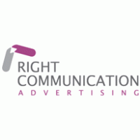 Right Communication Advertising logo vector logo