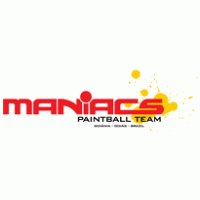 Maniacs Paintball logo vector logo