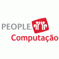 People Computa logo vector logo