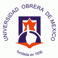 UNIVERSIDAD OBRERA DE MEXICO logo vector logo