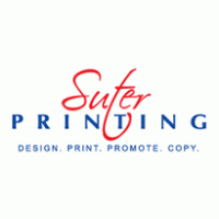 Suter Printing logo vector logo