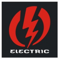 electric visual logo vector logo