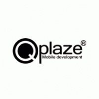 Qplaze – mobile development logo vector logo