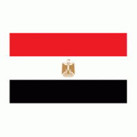 Egyptian flag logo vector logo