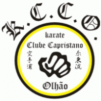 clube karate capristano logo vector logo