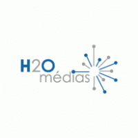 H2O Médias logo vector logo