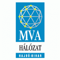 MVA Halozat logo vector logo
