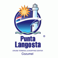 Punta Langosta Cruise Terminal & Shopping Center Cozumel logo vector logo