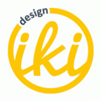 iki design logo vector logo