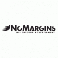 No Margins logo vector logo