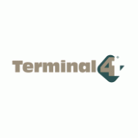 Terminal 4 logo vector logo