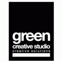 Green Creative Studio logo vector logo