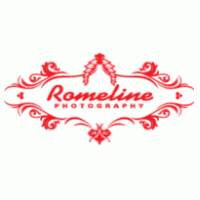 Romeline Photography logo vector logo