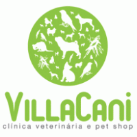 VILLACANI CLÍNICA VETERINÁRIA E PET SHOP logo vector logo