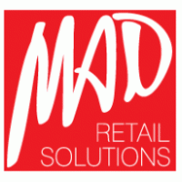 MAD retail solutions logo vector logo