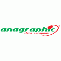 anagraphic signs company logo vector logo