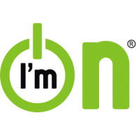 I’m ON logo vector logo