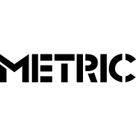 Metric logo vector logo