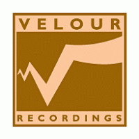Velour Recordings logo vector logo