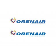 Orenair оренбургские авиалинии logo vector logo