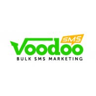 Voodoo SMS logo vector logo