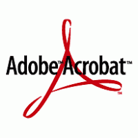 Adobe Acrobat logo vector logo