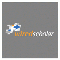 Wiredscholar logo vector logo