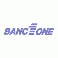 Banc One logo vector logo